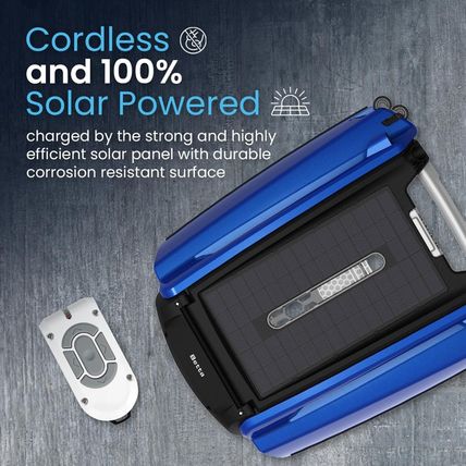 Betta SE Solar Powered Automatic Robotic Pool Surface Skimmer Cleaner with 24/7