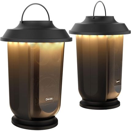 Onforu Outdoor Bluetooth Speaker, 2 Pack 40W True Wireless Stereo Dual Pairing L