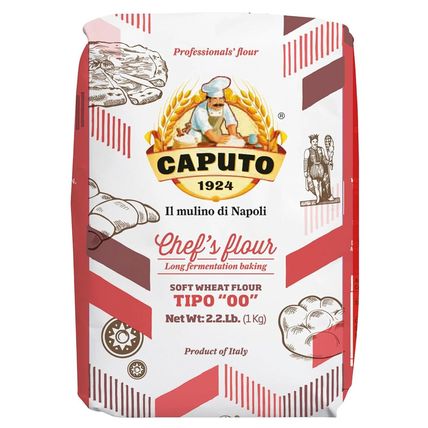 Antimo Caputo Chef'S Flour 2.2 LB (Case of 10) - 22 LB Total - Italian Double Ze