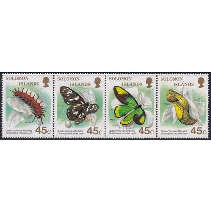 Solomon Islands 1987 SG 610a UMM - Butterflies (B-052 (3))