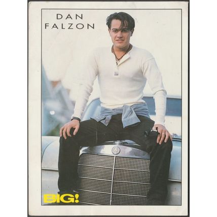 Actor Dan Falzon in Neighbours, c.1994 - Big! Postcard