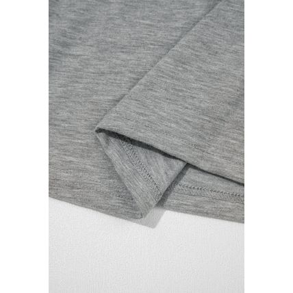 Gray Lace Patchwork Criss Cross V Neck Tank Top