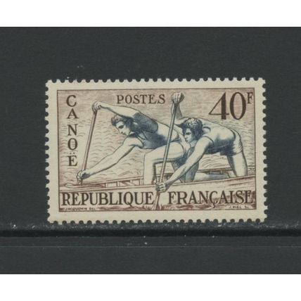 France 703, 1953 Canoe Racing, VF, MNH (FR337)