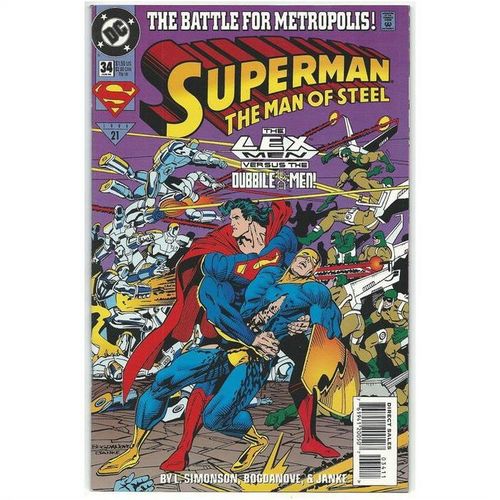 SUPERMAN : THE MAN OF STEEL # 34 ( 1994 )