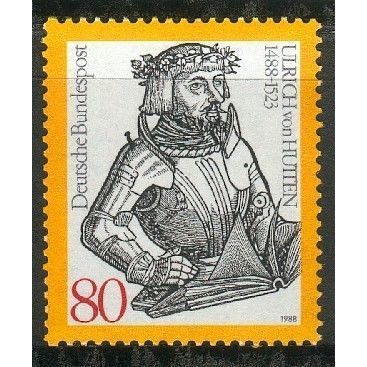 Germany 1988 - SG2239 - 500th Birth Anniv of Ulrich von Hutten - writer (unused)