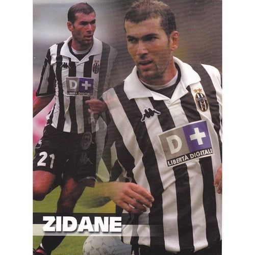 Zinedine Zidane Football Sport Postcard (SP1198)