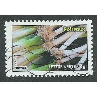 FRA 2012 ( LETTER 20g) 'GREEN VEGETABLES ' FINE USED (EBID41-176)