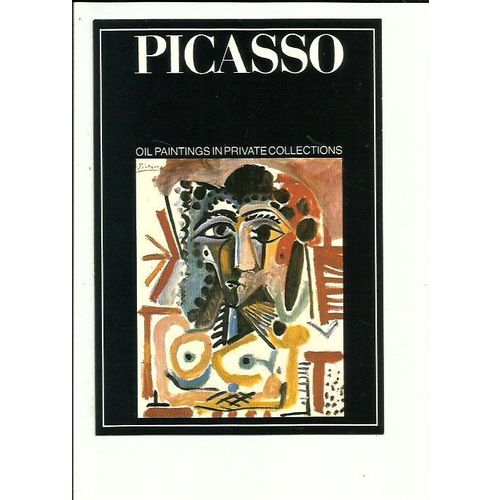 Art PABLO PICASSO "Buste de femme" Postcard by AGR (533)