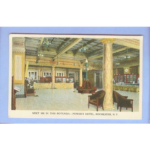 New York Rochester Meet Me In This Rotunda Powers Hotel Interior View Larg~115