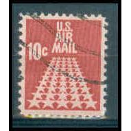 Used C72 10c 50 Stars Runway Fine WA0844