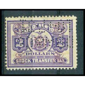 Used Revenue $2 N.Y. Stock Transfer Fine WA2894