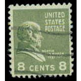 Used 813 8c Martin Van Buren Fine M07877