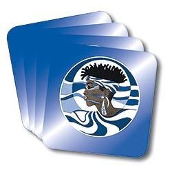 Zeta Profile Coasters (African American Fraternity-Sorority Coaster)