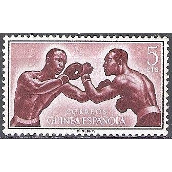 Guinea Española 1958 Michel 341 Neuf ** Cote (2002) 0.20 € Sports boxe