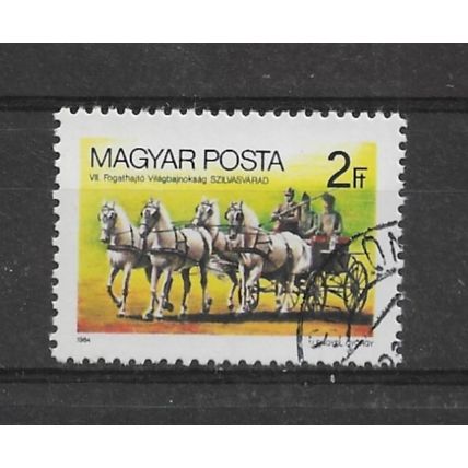 Hungary.World Team-driving Championships,Szilvasvarad stamp.Fine Used.Mar23
