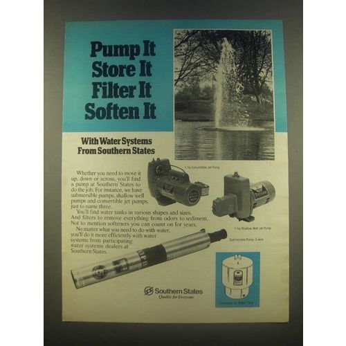 1985 Southern Sates Water Systems Ad - Pump It