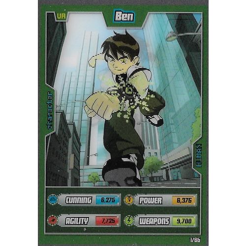 (Hatchette) Ben 10 Alien Adventures, UR - 1/65, Character - Human: Ben