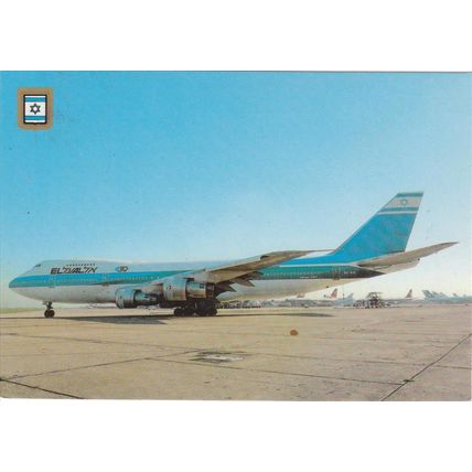 El Al Boeing B747 Civil Aircraft (A19076)