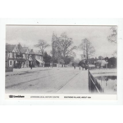 Southend Village Lewisham Local History Centre Reproduction Postcard London