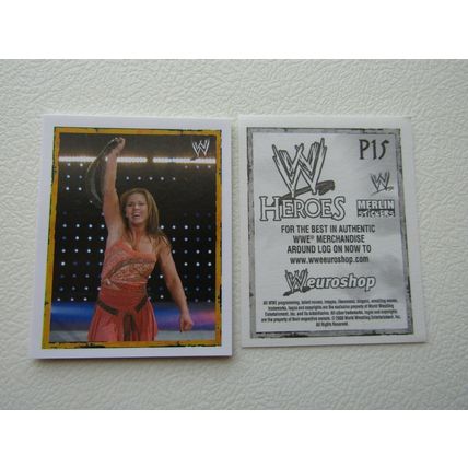 Topps - Merlin 2008 WWE Heroes Wresting Stickers 1-216 & P1-P15 Variants (EB2)