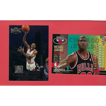 MICHAEL JORDAN - 1997-98 METAL UNIVERSE. CHAMPIONSHIP #23