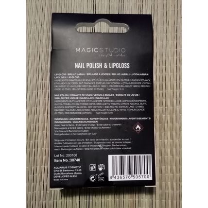 Nail Polish and Lip gloss Pink Magic Studio