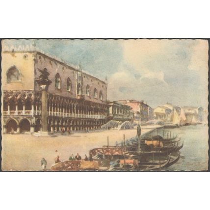 Palazzo Ducale, Venezia, c.1920s - Moneta Cartolina