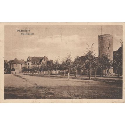 AK Leuchtenburg Gasthaus Bruns Garten German Old Postcard