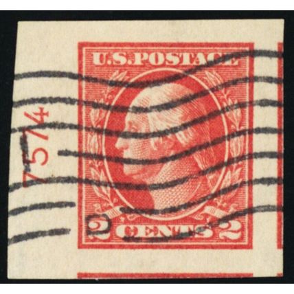 409, Used 2¢ With PL# - A HUGE JUMBO - Stuart Katz