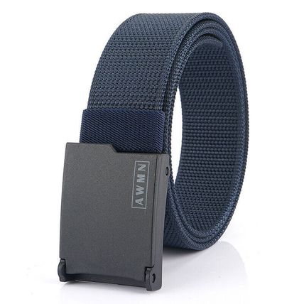 Casual men's belt nylon Versatile metal-free inner waist belt for jeans