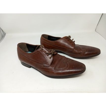 Paul Smith Brown Brogues Leather Men’s Shoes Size 7 Uk Euro 41 Lace up Smart