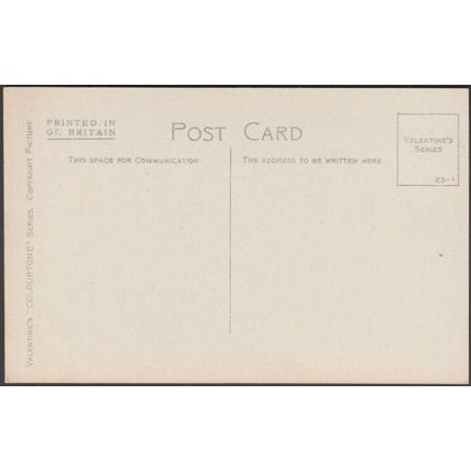 The Choir, Canterbury Cathedral, Kent, 1923 - Valentine's Postcard