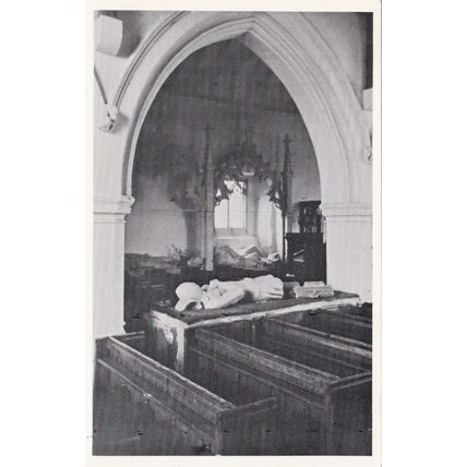 E885 ALDWORTH - ST MARYS CHURCH INTERIOR