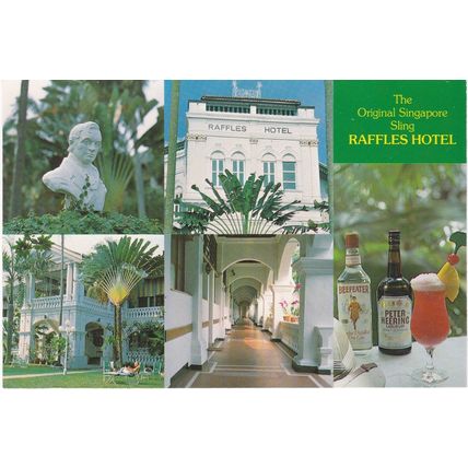 Raffles Hotel, Singapore. Ref: PC0014