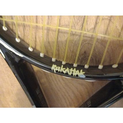 Retro Wilson Rakattak Tennis Racket pws Perimeter Weighing System 25 inch Long