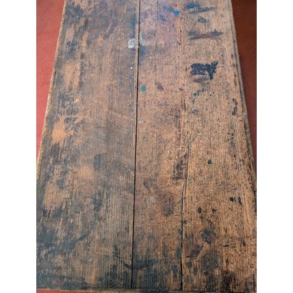 Antique 19th century WOODEN TOOL BOX craftsman Suffolk vintage furniture chest