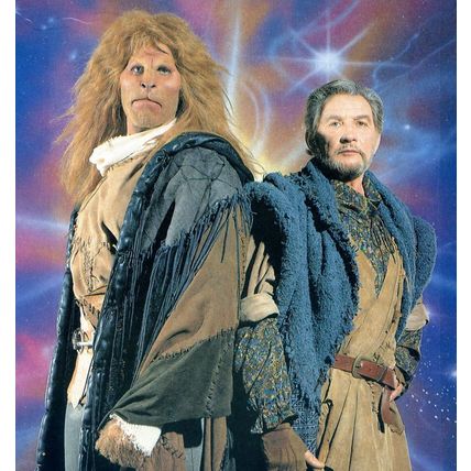 1987’s BEAUTY & THE BEAST Vincent & Father side by side color 5X7 portrait