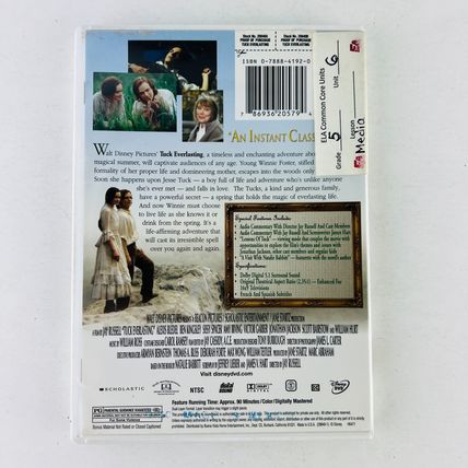 Walt Disney Tuck Everlasting DVD