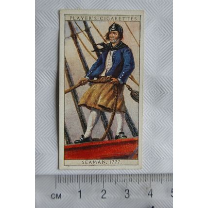 1930 Players History of Naval Dress No. 24 Seaman 1777