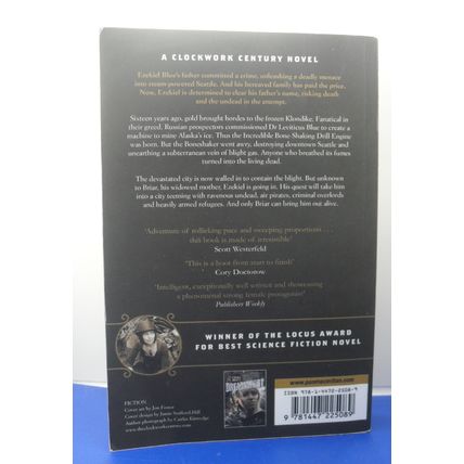 Boneshaker, by Cherie Priest UK tpb PB Good -