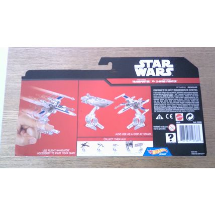 STAR WARS - First Order Transporter vs X-Wing Fighter - Hot Wheels Twin Pack
