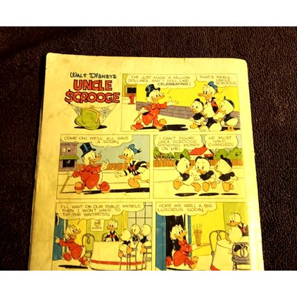 Golden Age Dell 10 Cent Comics Walt Disney's Uncle Scrooge 5 2.5 GD+ Shape 1954