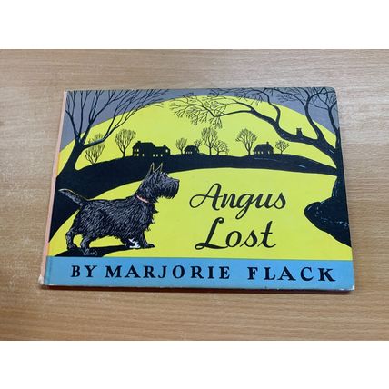 1933 MARJORIE FLACK "ANGUS LOST" 1ST EDITION ILLUSTRATED HARDBACK BOOK (P2)