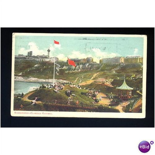 Yorkshire SCARBOROUGH Clarence Gardens Postcard