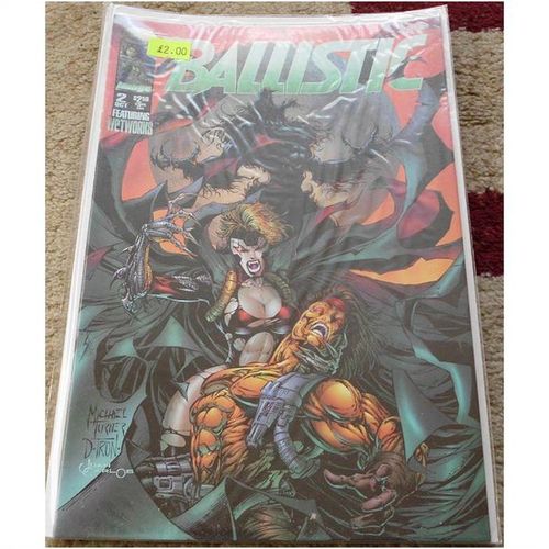 Ballistic (1995) # 2...October 1995 ...High Grade!!