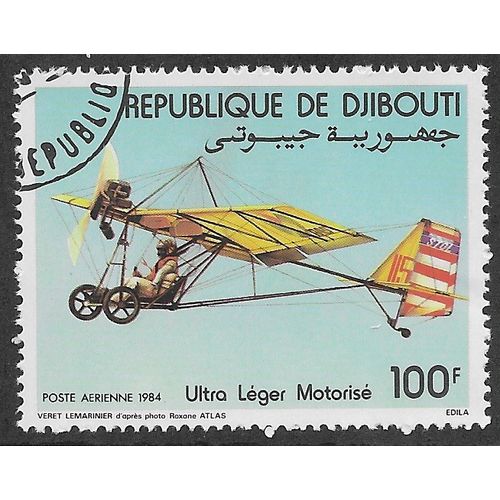 DJI 1984 100f 'MICROLIGHT AIRCRAFT' FINE USED (EBID 55-064)