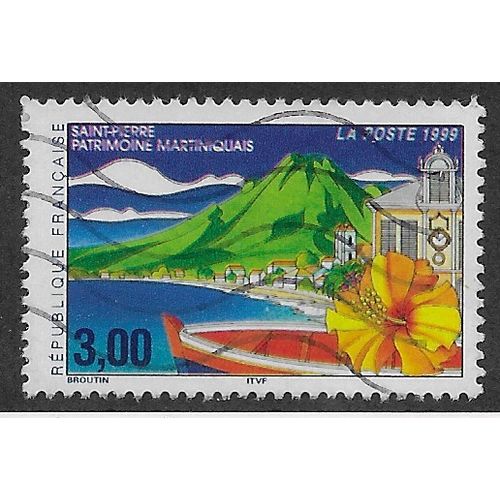 FRA 1999 3F 'MARTINIQUE' FINE USED (EBID58-071)