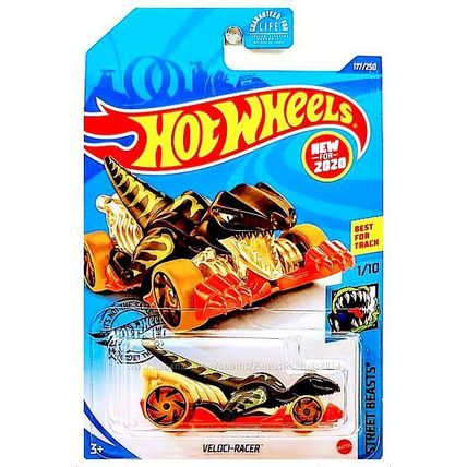 Hot Wheels - Veloci-Racer: Street Beasts #1/10 - #177/250 (2020) *Green Edition*