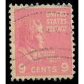 Used 814 9c William Harrison Just Clears M07896