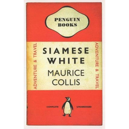 Siamese Witch Maurice Collis 1940 Book Postcard